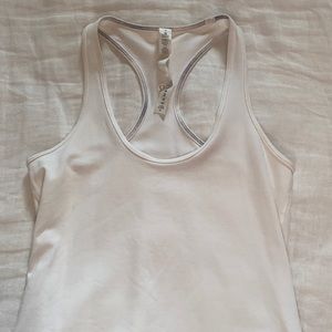 Lululemon White Cool Racerback CRB Size 6